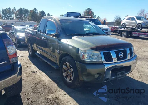 2004 Nissan Titan Le из США, поврежденный, VIN 1N6AA06A54N515860